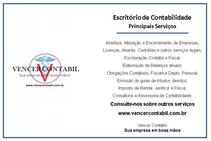 Imagem 4 da empresa VENCER CONTÁBIL - ESCRITÓRIO DE CONTABILIDADE